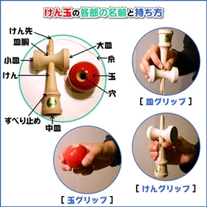 エクストリームけん玉技の習得